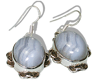 SKU 12018 - a Agate earrings Jewelry Design image