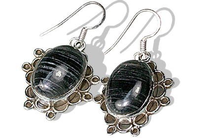 SKU 12040 - a Jasper earrings Jewelry Design image