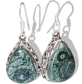 SKU 12068 - a Jasper earrings Jewelry Design image