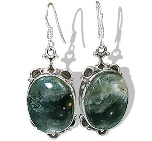 SKU 12077 - a Jasper earrings Jewelry Design image