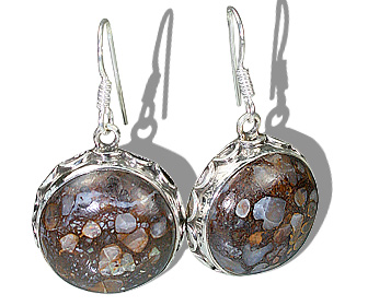 SKU 12091 - a Opal earrings Jewelry Design image