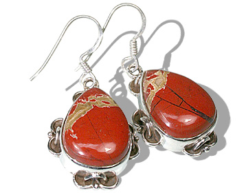 SKU 12112 - a Mookite earrings Jewelry Design image