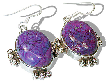 SKU 12117 - a Mohave earrings Jewelry Design image