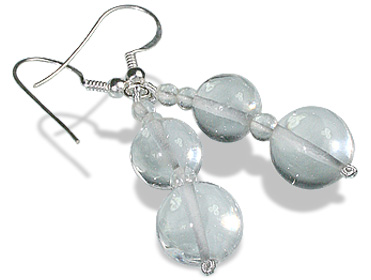 SKU 12255 - a Crystal earrings Jewelry Design image