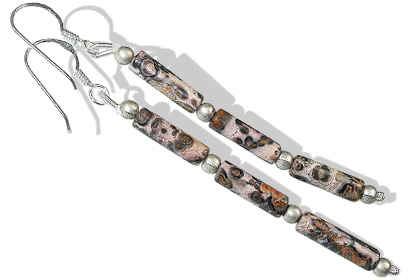 SKU 12383 - a Jasper earrings Jewelry Design image