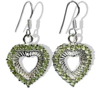 SKU 12397 - a Peridot earrings Jewelry Design image