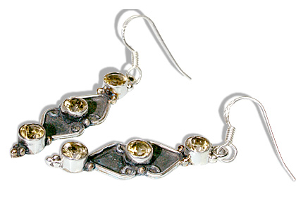 SKU 1246 - a Citrine Earrings Jewelry Design image