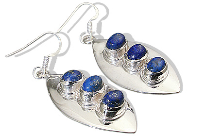 SKU 12552 - a Lapis Lazuli earrings Jewelry Design image