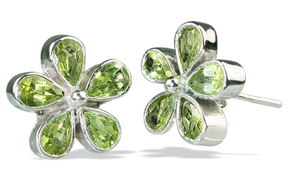 SKU 12567 - a Peridot earrings Jewelry Design image