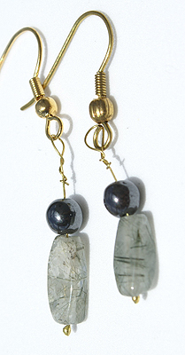 SKU 12620 - a Rotile earrings Jewelry Design image