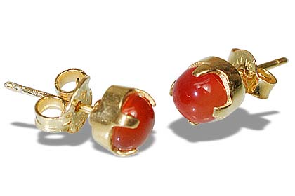 SKU 1265 - a Carnelian Earrings Jewelry Design image