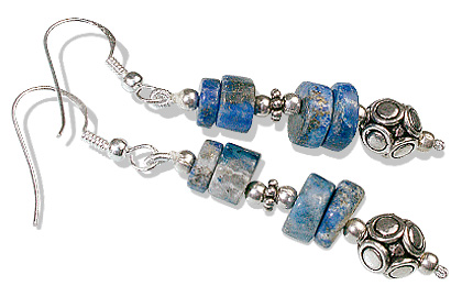 SKU 12776 - a Lapis Lazuli earrings Jewelry Design image