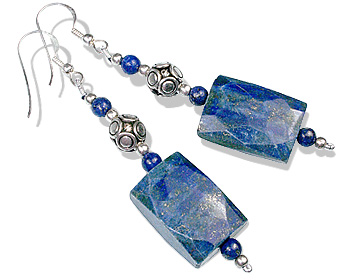 SKU 12785 - a Lapis Lazuli earrings Jewelry Design image