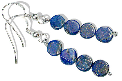 SKU 12789 - a Lapis Lazuli earrings Jewelry Design image