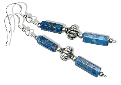 SKU 12795 - a Lapis Lazuli earrings Jewelry Design image