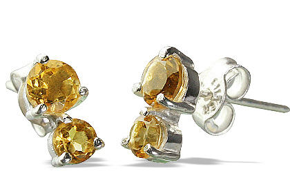 SKU 12818 - a Citrine earrings Jewelry Design image