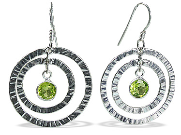 SKU 12835 - a Peridot earrings Jewelry Design image
