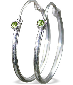 SKU 12840 - a Peridot earrings Jewelry Design image