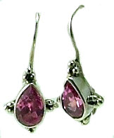 SKU 1294 - a Cubic zirconia Earrings Jewelry Design image
