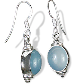 SKU 1303 - a Onyx Earrings Jewelry Design image