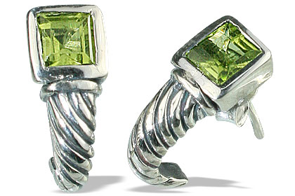 SKU 13109 - a Peridot earrings Jewelry Design image