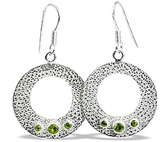 SKU 13114 - a Peridot earrings Jewelry Design image