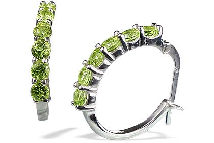 SKU 13118 - a Peridot earrings Jewelry Design image