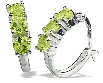 SKU 13127 - a Peridot earrings Jewelry Design image