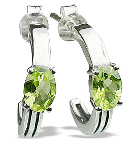 SKU 13153 - a Peridot earrings Jewelry Design image