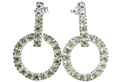 SKU 13211 - a Peridot earrings Jewelry Design image