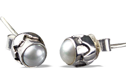 SKU 13565 - a Pearl earrings Jewelry Design image