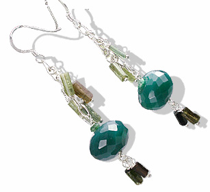SKU 13618 - a Aventurine earrings Jewelry Design image