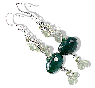 SKU 13620 - a Aventurine earrings Jewelry Design image