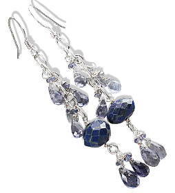 SKU 13632 - a Lapis Lazuli earrings Jewelry Design image
