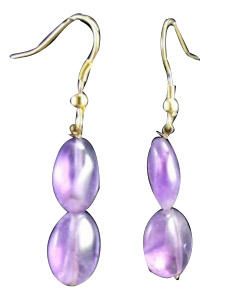 SKU 1388 - a Amethyst Earrings Jewelry Design image