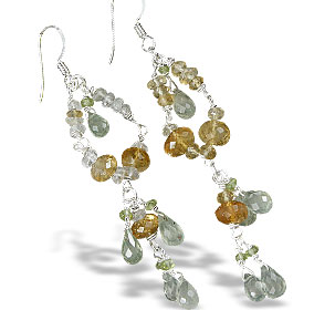SKU 13901 - a Citrine Earrings Jewelry Design image