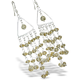 SKU 13903 - a Citrine Earrings Jewelry Design image