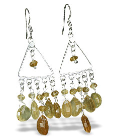 SKU 13905 - a Citrine Earrings Jewelry Design image