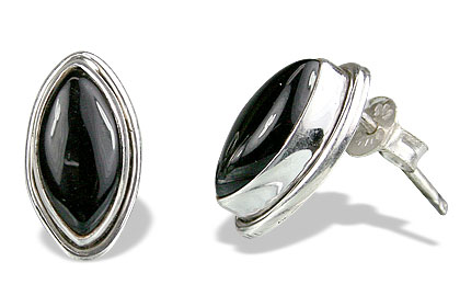 SKU 13910 - a Onyx Earrings Jewelry Design image
