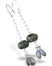 SKU 13993 - a Labradorite Earrings Jewelry Design image