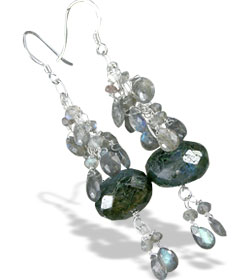 SKU 13994 - a Labradorite Earrings Jewelry Design image