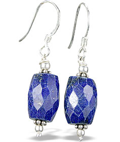 SKU 13996 - a Lapis Lazuli Earrings Jewelry Design image