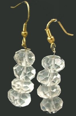 SKU 1425 - a Crystal Earrings Jewelry Design image
