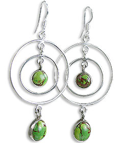 SKU 14427 - a Mohave Earrings Jewelry Design image