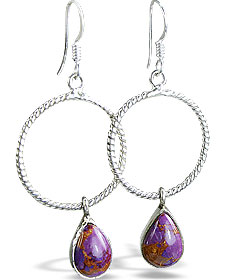 SKU 14430 - a Mohave Earrings Jewelry Design image