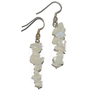 SKU 14898 - a Moonstone Earrings Jewelry Design image