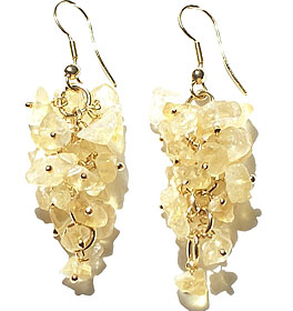 SKU 14901 - a Citrine Earrings Jewelry Design image