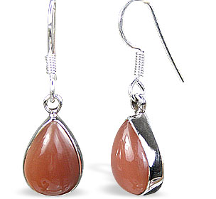 SKU 14902 - a Moonstone Earrings Jewelry Design image