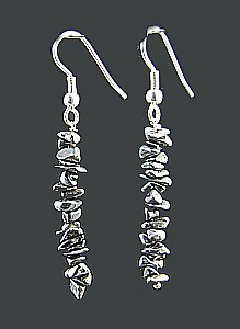 SKU 1493 - a Hematite Earrings Jewelry Design image