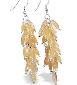 SKU 15004 - a Aventurine earrings Jewelry Design image